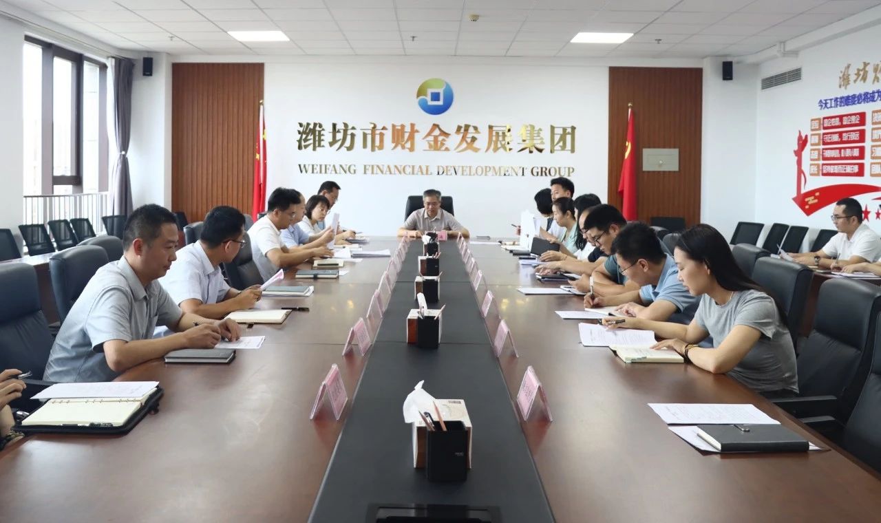 市財金集團召開重點項目“全周期管理”監(jiān)督工作調度推進會